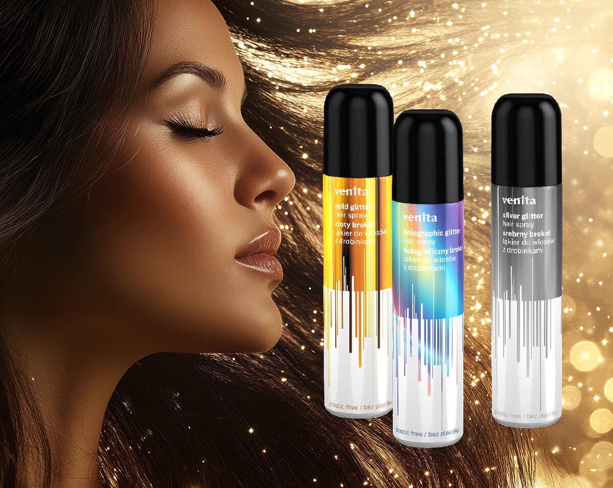 Spray brillante para el cabello Venita
